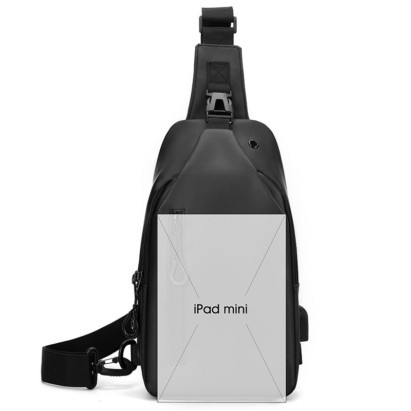 Unisex Sling-Rucksack mit vielseitigen Fächern und verstellbarem Tragesystem Brehn