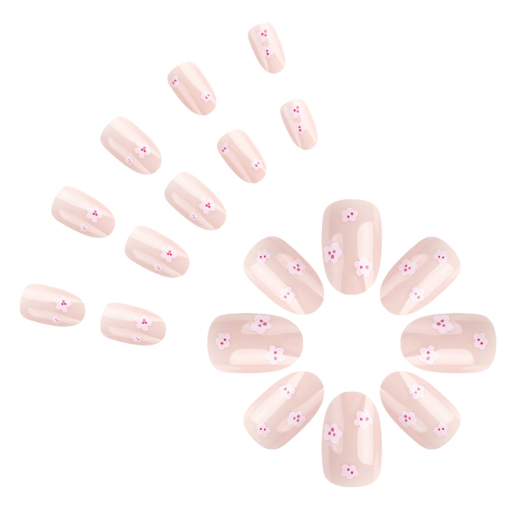 Floral Nail Art Design Brehn