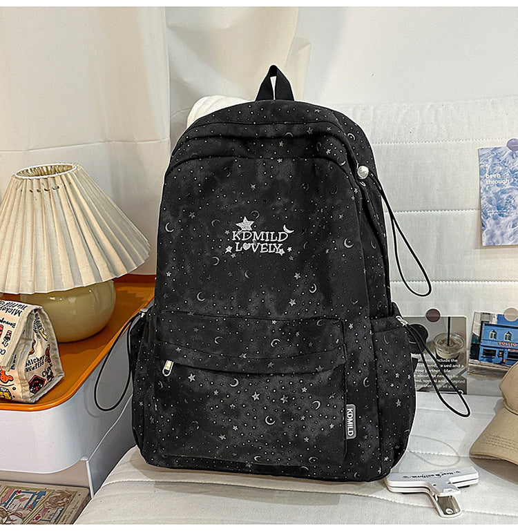 Künstlerischer Sternenhimmel Design Schulrucksack