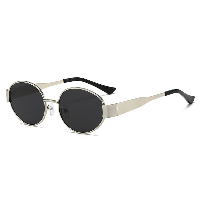 Damen Vintage Sonnenbrille im ovalen Design Brehn