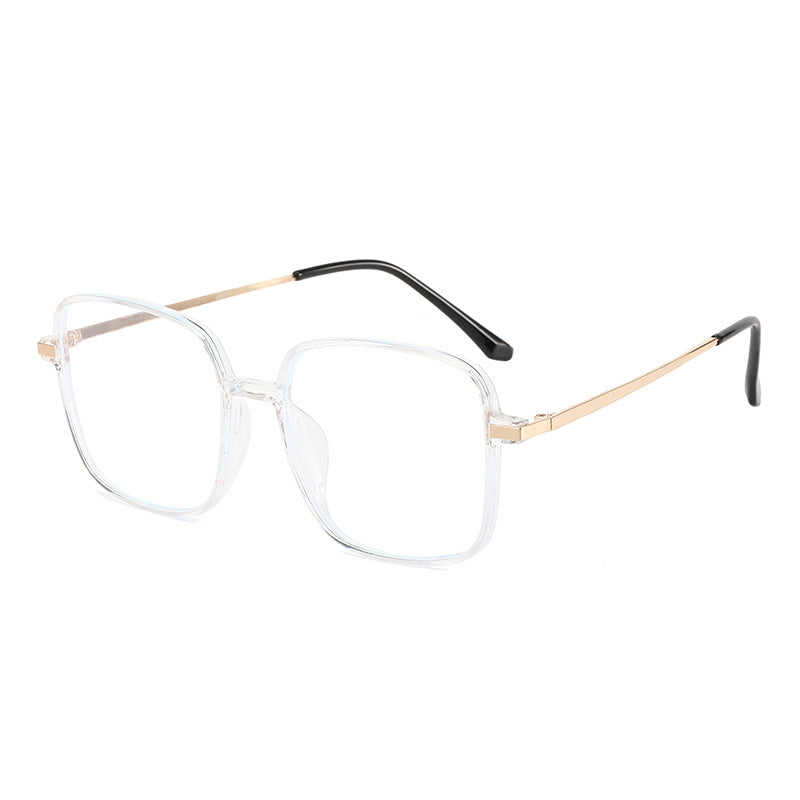 Damen quadratische Designerbrille mit filigranem Metallrahmen Brehn