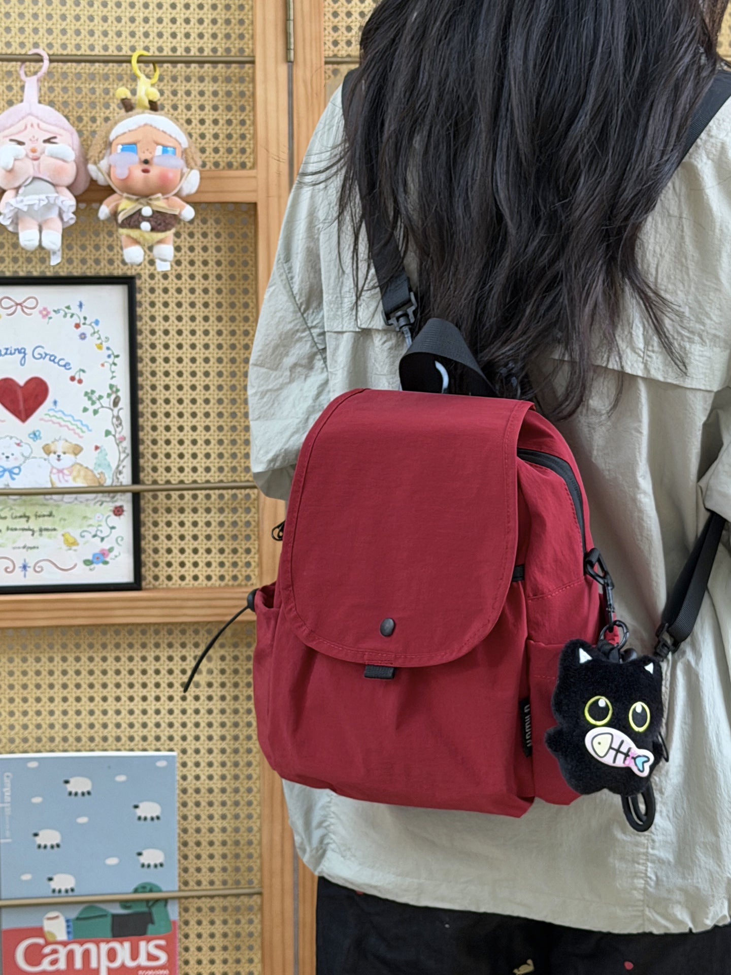 Leichtgewichtige vielseitige Rucksack