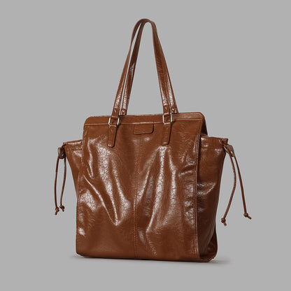 Luxuriöse Mehrfach-Taschen Leder Tote Bag