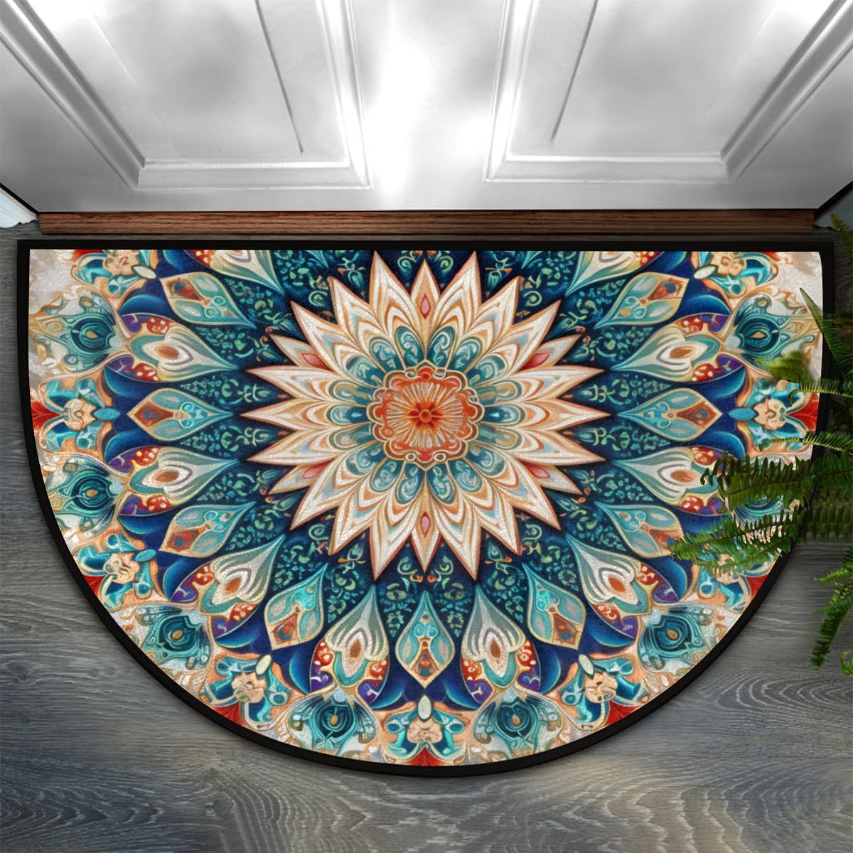 Bohemian Mandala Design Bereich Matte Brehn