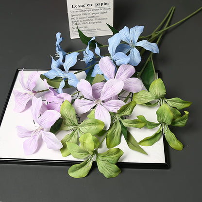 Elegante Kunstorchideen Blütenstiele