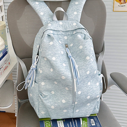 Polka Dot Muster Freizeit Rucksack Brehn