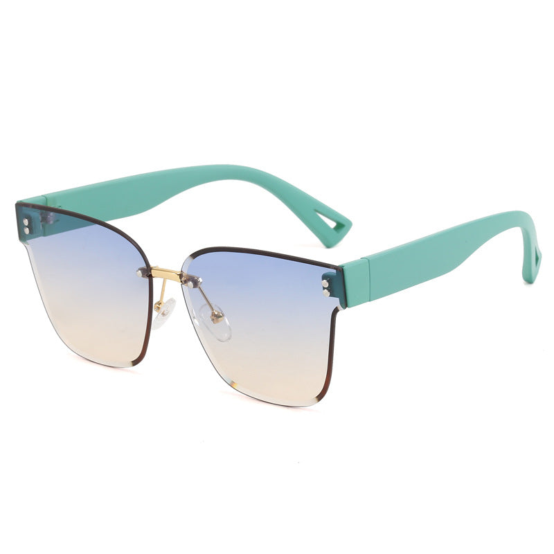 Damen stylische Sonnenbrille mit elegantem Schilddesign Brehn