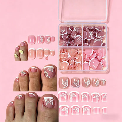 Elegantes Press-On Nagelkunstset