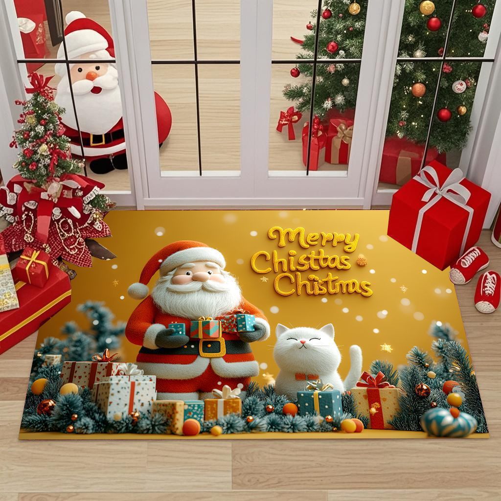 Festlicher, weihnachts thematischer dekorativer Fußmatte Brehn