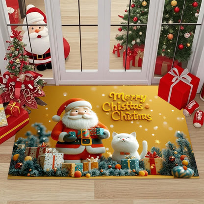 Festlicher, weihnachts thematischer dekorativer Fußmatte Brehn