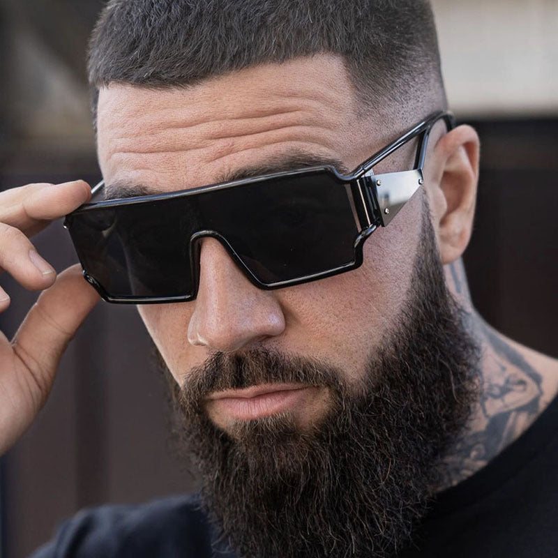 Damen modische Sportsonnenbrille mit futuristischem Design Brehn
