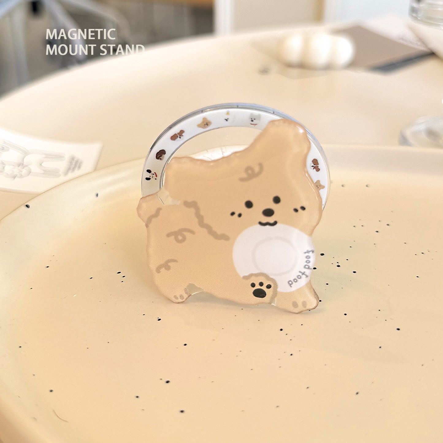 Magnetischer Smartphone Halter im niedlichen Hundedesign Brehn