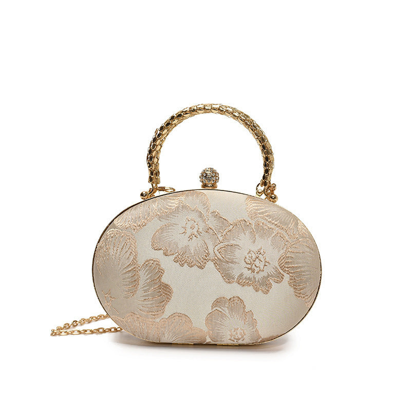 Elegante Blumen Abendtasche Brehn