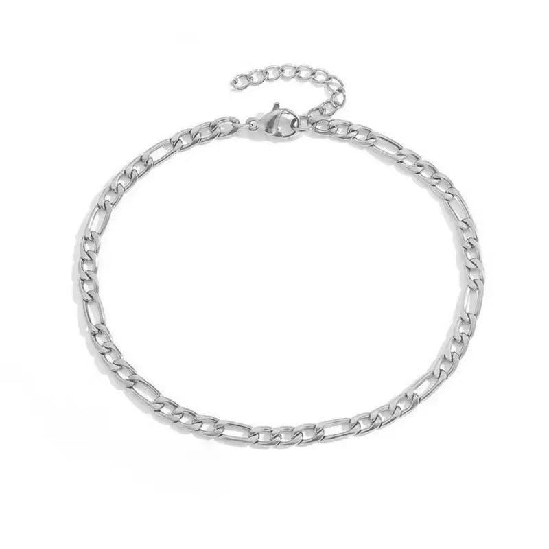 Elegante Gliederkette Fußkettchen Brehn
