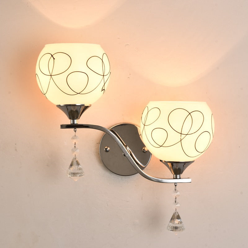 Modern Elegante Doppel-Glühbirnen Wandleuchte