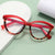 Damen Cat-Eye Brille mit feinem Rahmen und eleganten Akzenten Brehn