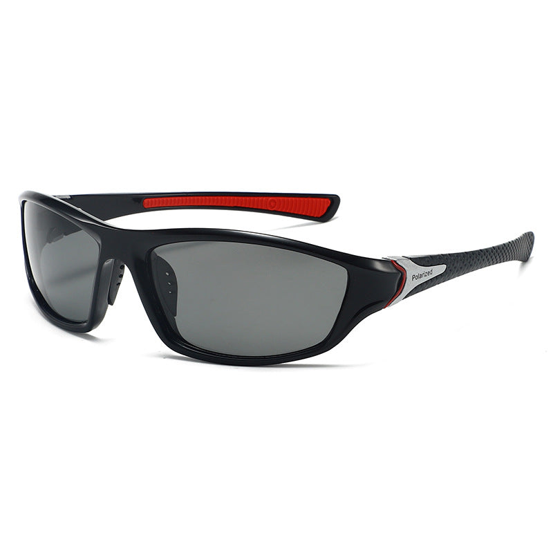 Herren Sportsonnenbrille mit polarisierenden Gläsern und ergonomischem Design Brehn