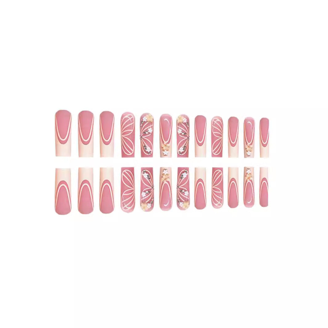 Premium Luxus Floral Nail Art Set Brehn