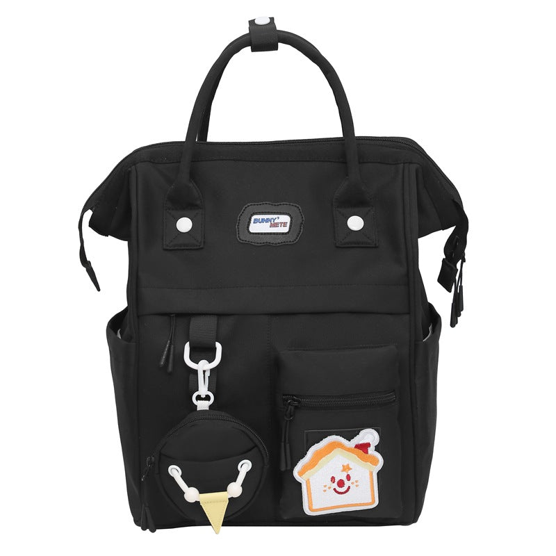 Stylischer Mehrfach-Taschen-Rucksack Brehn