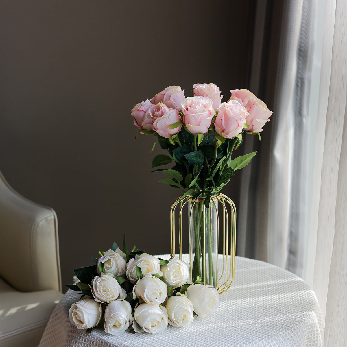 Stilvolles Blumenarrangement