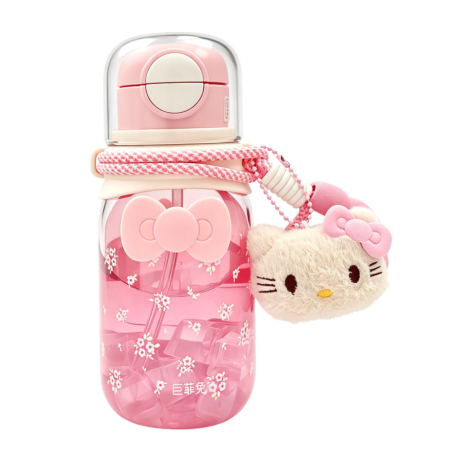 Damen Auslaufsichere Trinkflasche mit Tiermotiven Brehn