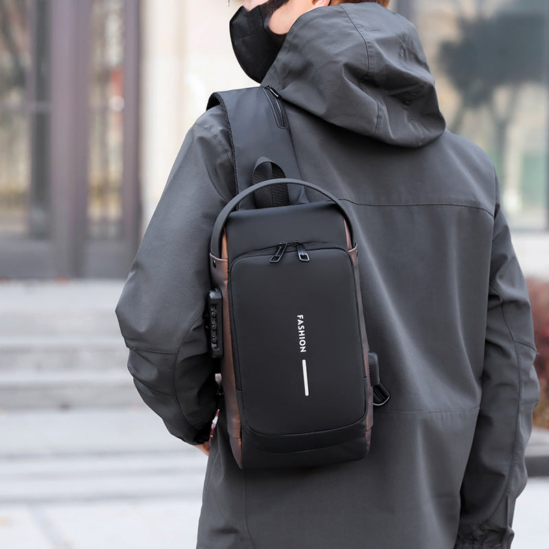 Modischer Sling-Rucksack Brehn