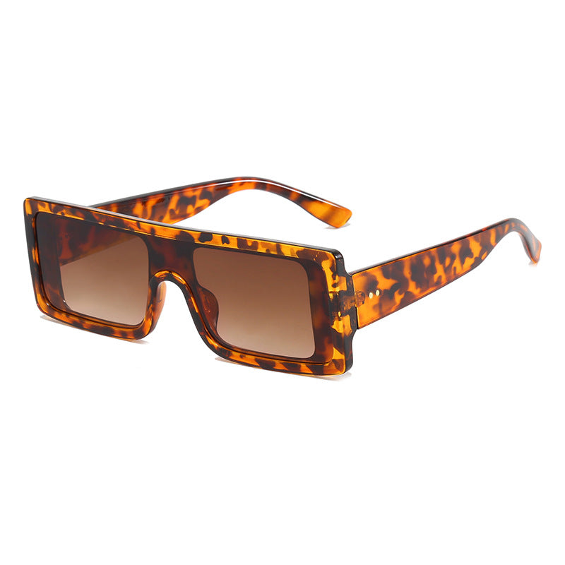 Damen Oversize-Sonnenbrille mit quadratischem Design Brehn