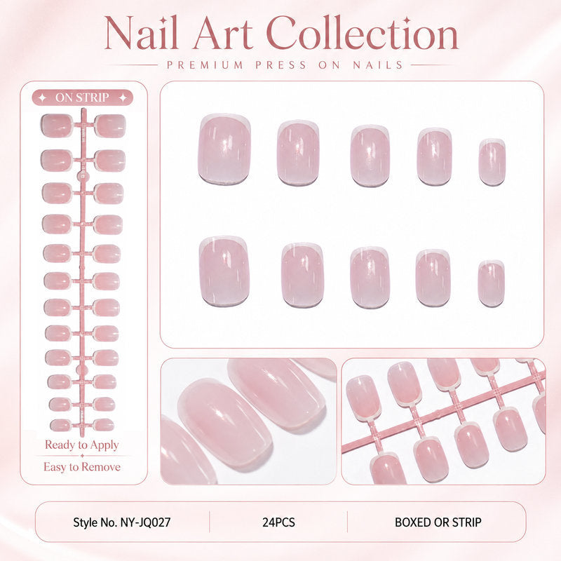 Kunstnagelset mit bunten Farbverläufen Brehn