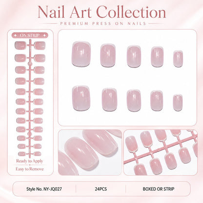 Kunstnagelset mit bunten Farbverläufen Brehn