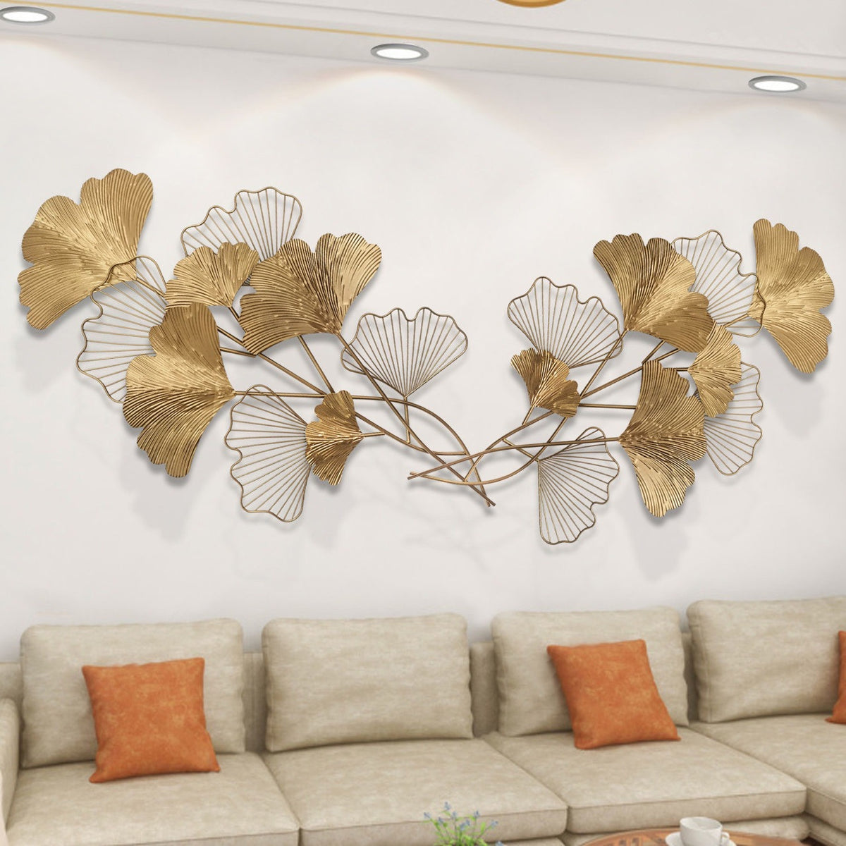 Ginkgo Blatt Dekorative Wandkunst Brehn