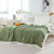 Gemütliche gemusterte Fleece-Decke