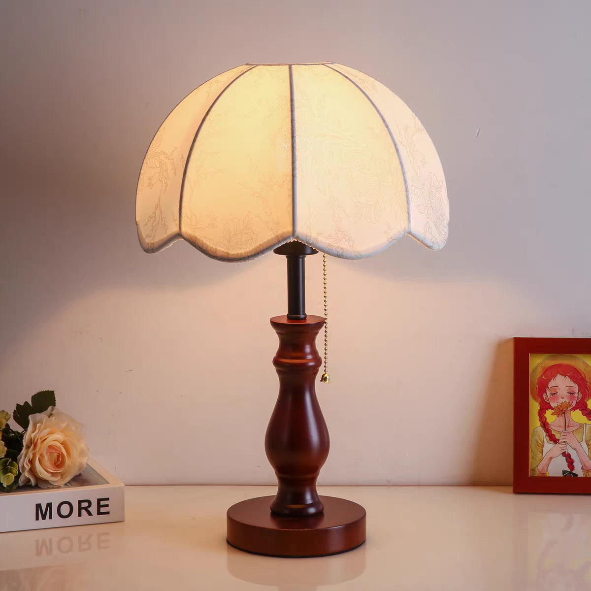 Vintage-inspirierte Tischlampe