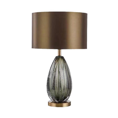 Moderne Texturierte Glas Tischlampe