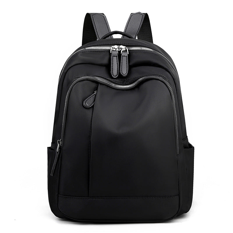 Schlanker Nylon-Rucksack mit mehreren Taschen Brehn
