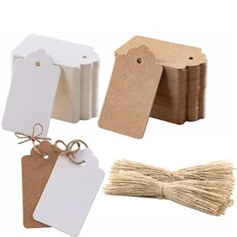 Umweltfreundliche Kraftpapier-Hangtags Brehn