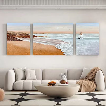 Abstrakte Meereslandschaft Wandkunst