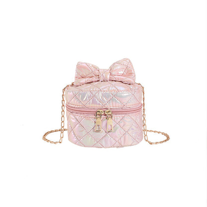 Gepolsterte Mini-Handtasche mit Schleifendetail