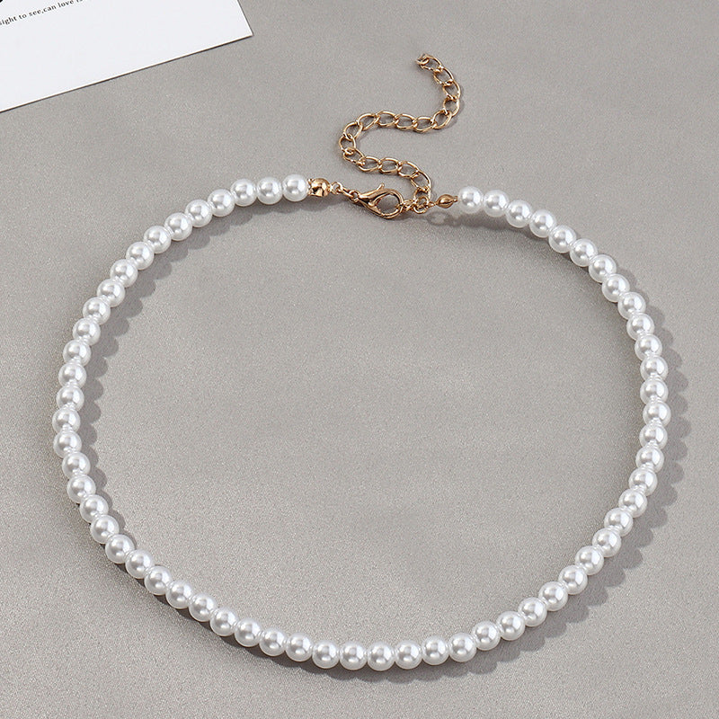 Elegante Perlenkette Brehn
