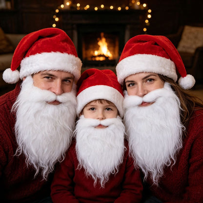 Lustiger Weihnachtsmann Bart