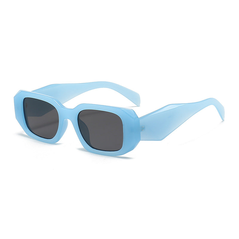 Damen Designer-Sonnenbrille mit kantigem Rahmen und UV-Schutz Brehn