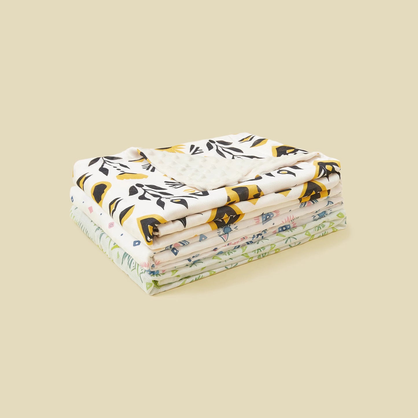 Weiche Baumwoll-Musselin Babydecke Brehn