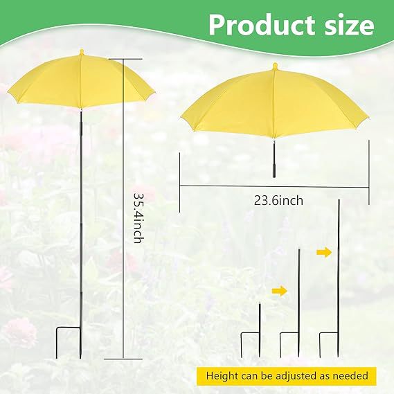 Damen Sonnenschutzschirm mit flexiblem Stativ Brehn