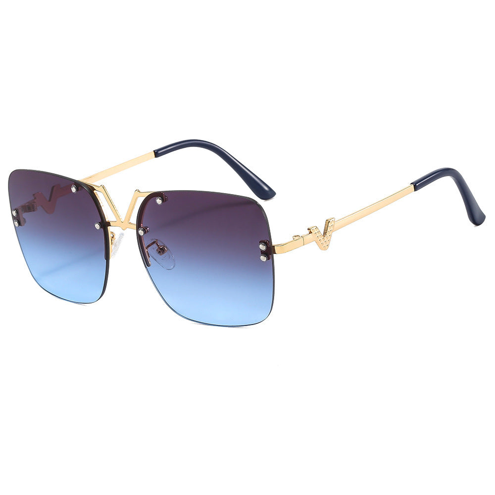 Damen modische Sonnenbrille im stilvollen quadratischen Design Brehn
