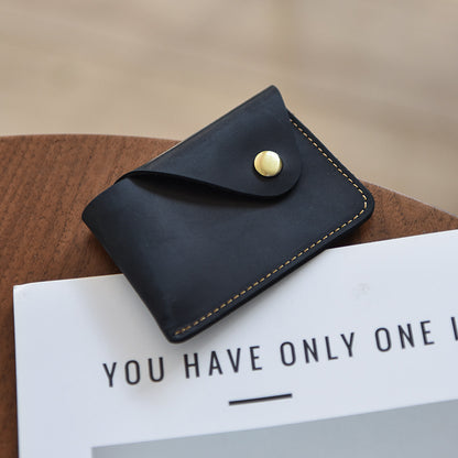 Minimalistischer Leder Kartenhalter
