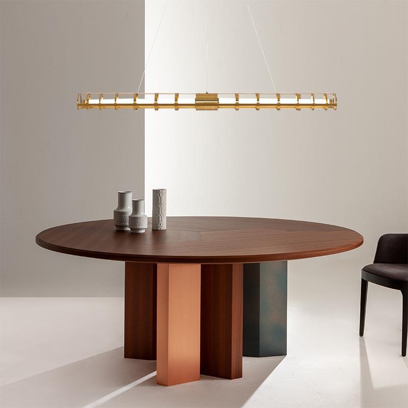 Moderne lineare Pendelleuchte