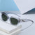 Damen stilvolle und modische Sonnenbrille im eleganten Oversized-Design Brehn