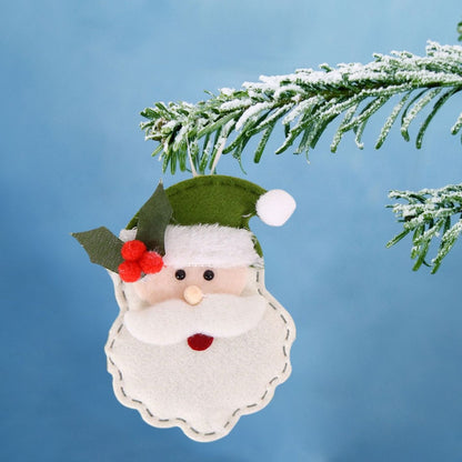 Dekorative Weihnachtsbaumornamente in Rentierform