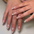 Kunstvolle Gel-Nägel mit elegantem French-Tip Design Brehn