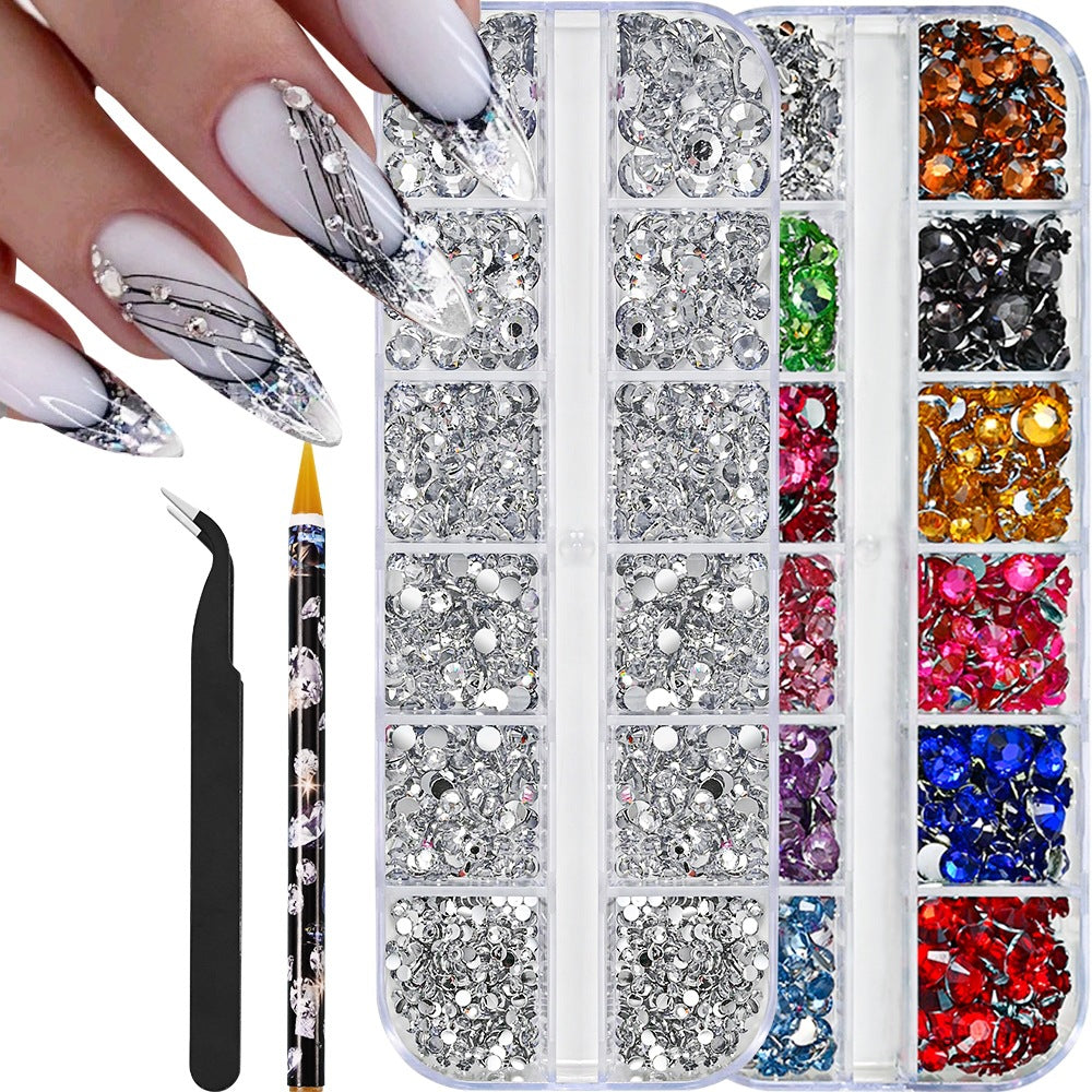 Nagelkunst Edelstein Dekorationsset