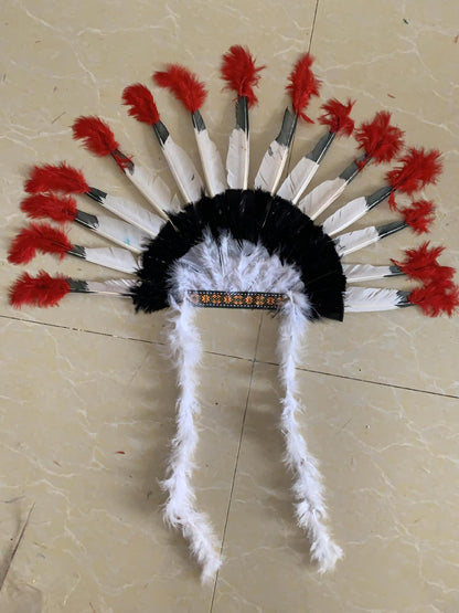 Indianischer Federkopfschmuck